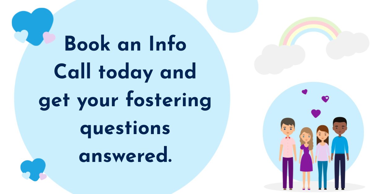 Every day, we help people like you start their journey to foster. Book an information call with us at a day and time to suit you and we'll talk you through your options: bit.ly/2NV2TSV