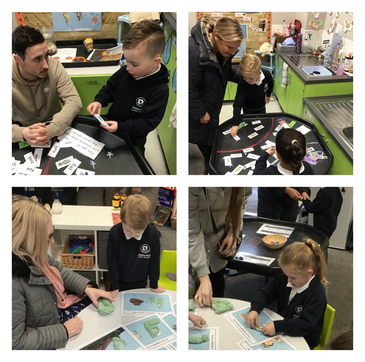 Hedgehog class have thoroughly enjoyed their Phonics learn together sessions today. They were able to share their phonics knowledge with their grown ups and showcase the kind of activities they enjoy within their learning 📝🐸 #PhonicswithFred #ReadWriteIncPhonics @PoppyfieldSch