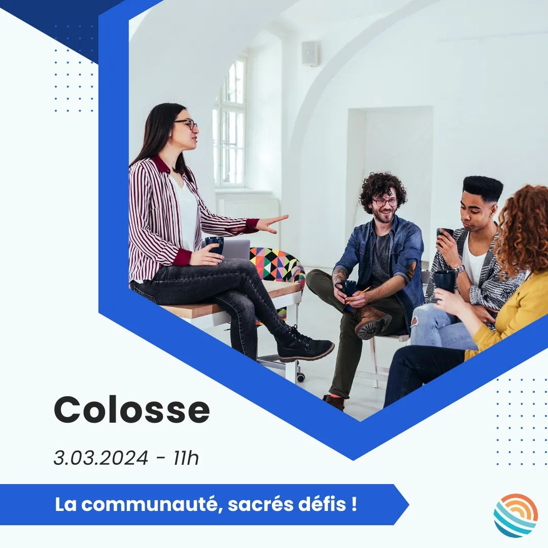 Colosse, même joies, mêmes défis qu'aujourd'hui.
Retrouvez-vous ce dimanche 3 mars !
#célébration #lacommunautésacrésdéfis #colosse #loasisbeaumont