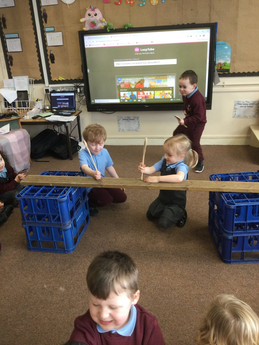 St_Andrew_Apost's tweet image. In Mathematics Nursery have been learning the vocabulary, under, over, on top, next to and beside. Whilst role playing  the Three Billy Goats Gruff story. #successfulSATA #mathsinaction