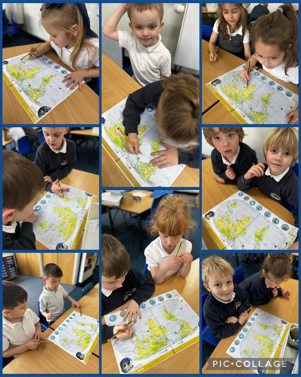 In Geography, Year One have been using maps, globes and atlases to locate the continent of Africa. We located Africa, the Atlantic and Indian Ocean today. You did a great job! @BarntonMissR @BarntonMissKM