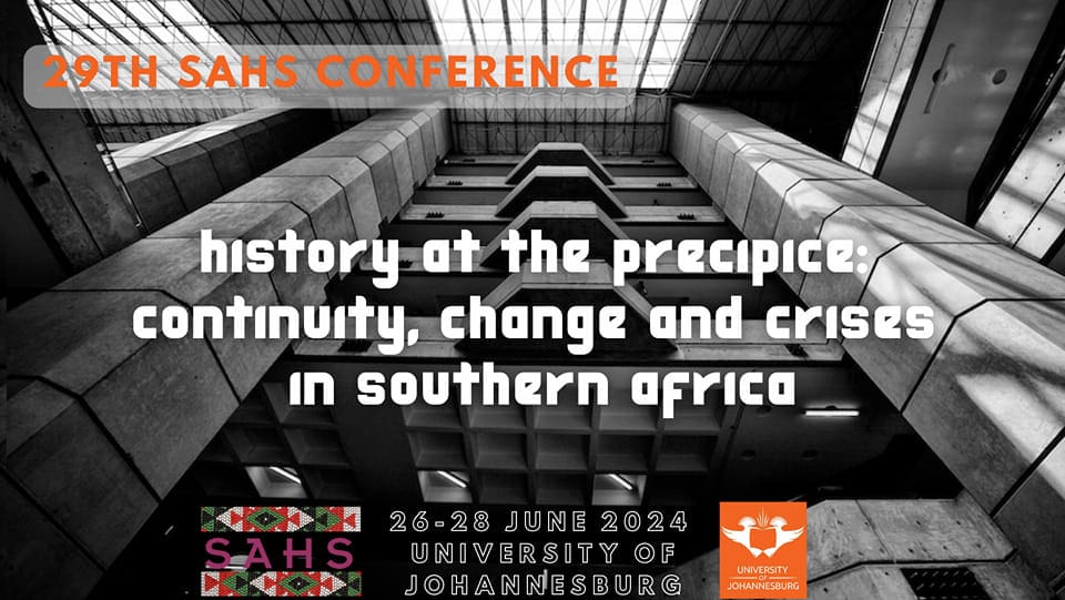 Stressing about the looming deadline for the submission of panels and abstracts for the 29th Biennial SAHS Conference in June? Don't worry, historian! Due to many requests, the deadline has been extended to 31 March 2024. Please submit your abstracts here: sahs.org.za/event/2024-sah…