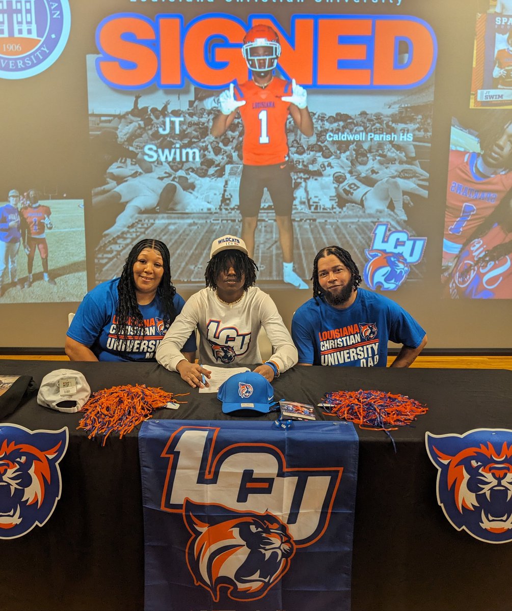 Greg Jones (@coachgcj87) on Twitter photo <a href="/JeremiahSwim/">JT swim</a> <a href="/LCU_Wildcats/">Louisiana Christian University Wildcats</a> <a href="/CenLaPrepsLLC/">Cenla Preps</a> <a href="/GeauxPrepsLA/">GeauxPreps.com</a> <a href="/lamargafford/">LaMar Gafford</a> JT Swim from Caldwell Parish High School is off the board! Congratulations kid. Hard work pays off <a href="/JeremiahSwim/">JT swim</a> <a href="/LCU_Wildcats/">Louisiana Christian University Wildcats</a> <a href="/CenLaPrepsLLC/">Cenla Preps</a> <a href="/GeauxPrepsLA/">GeauxPreps.com</a> <a href="/lamargafford/">LaMar Gafford</a> JT Swim from Caldwell Parish High School is off the board! Congratulations kid. Hard work pays off