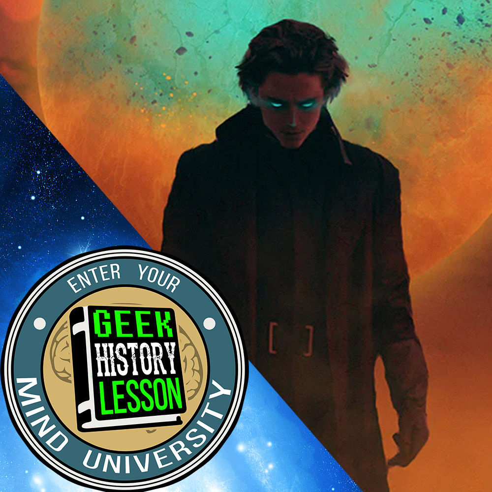 Ashley V. Robinson (@ashleyvrobinson) on Twitter photo THE SPICE MUST FLOW! 🚀 Explore the fascinating world of Frank Herbert's Dune with the latest <a href="/GHLPodcast/">Geek History Lesson</a> ! 📖✨ <a href="/Jawiin/">Jason Inman</a> teaches the rich history behind this iconic masterpiece before #DunePart2
🎧<a href="/ApplePodcasts/">Apple Podcasts</a> : buff.ly/2UWMzGF
🎧<a href="/Spotify/">Spotify</a> : buff.ly/2XXI1ga THE SPICE MUST FLOW! 🚀 Explore the fascinating world of Frank Herbert's Dune with the latest <a href="/GHLPodcast/">Geek History Lesson</a> ! 📖✨ <a href="/Jawiin/">Jason Inman</a> teaches the rich history behind this iconic masterpiece before #DunePart2
🎧<a href="/ApplePodcasts/">Apple Podcasts</a> : buff.ly/2UWMzGF
🎧<a href="/Spotify/">Spotify</a> : buff.ly/2XXI1ga