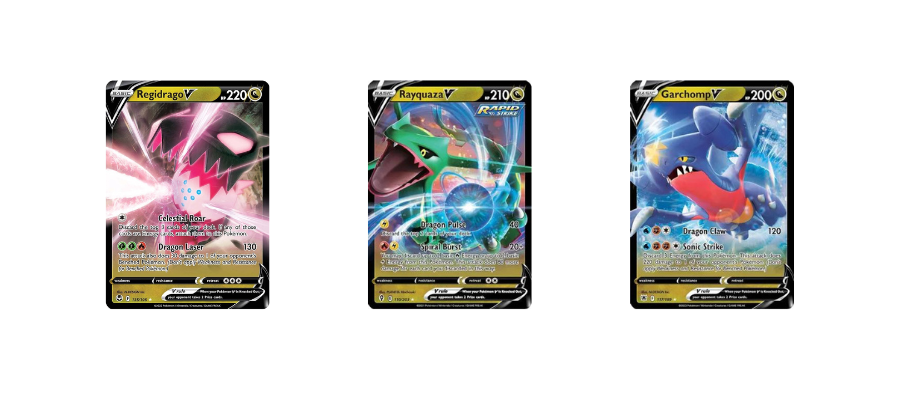 Swagsire0195's tweet photo. FIRST GAWWWWWWW!!!

In honor of the Year of the Dragon and Pokemon Day, here's Regidrago V, Rayquaza V, and Garchomp V!!

One person will win all three!

To enter:

Follow
RT/Like
Tag a friend!
Comment your favorite Pokemon and your opinion about today's big reveal!

USA only. https://t.co/bHTv62VkxB
