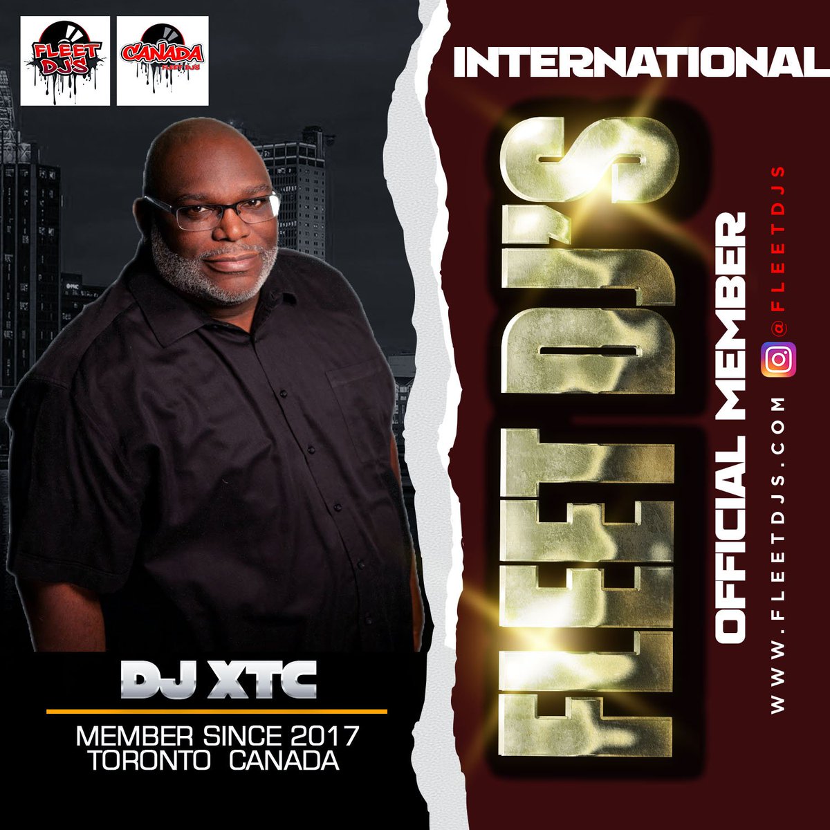 We are #FLEETDJSCANADA 
@FleetDJ <a href="/FleetDJsCanada/">Fleet DJs Canada #FleetDJsCanada #FleetDJsCa</a>