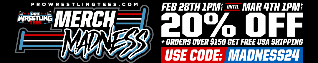 Want some merch?! It's on sale as of tomorrow!! You head over there and put it in your cart, then at 1pm, check out to get the discount! Or you could wait for the sale to be active and THEN do it.... Either way... 
Prowrestlingtees.com/CoalCountyCrus…