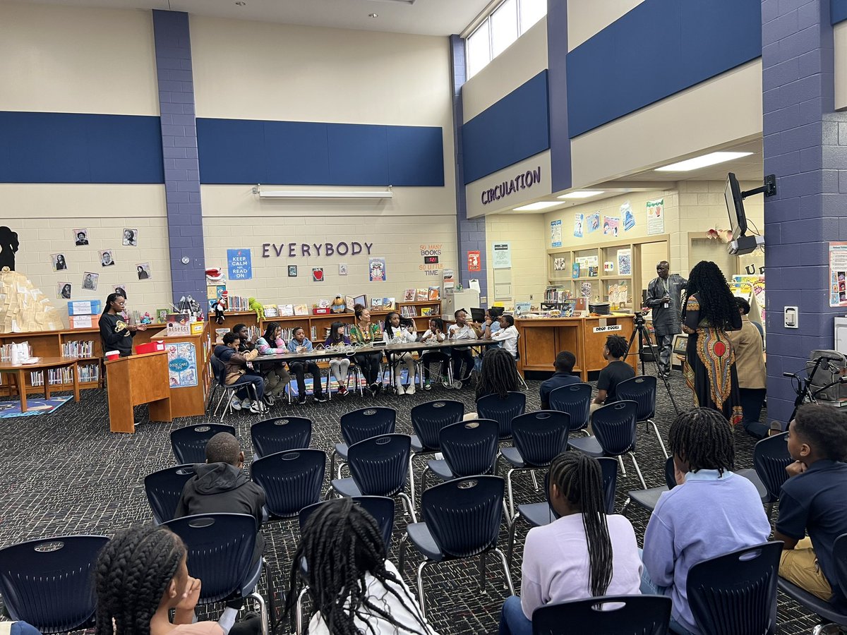 The students, staff, and parents had a amazing time at the Flat Rock Elementary School Black History Bowl! @FlatRockES @FRESAPEJohnson @LatanyaRohan