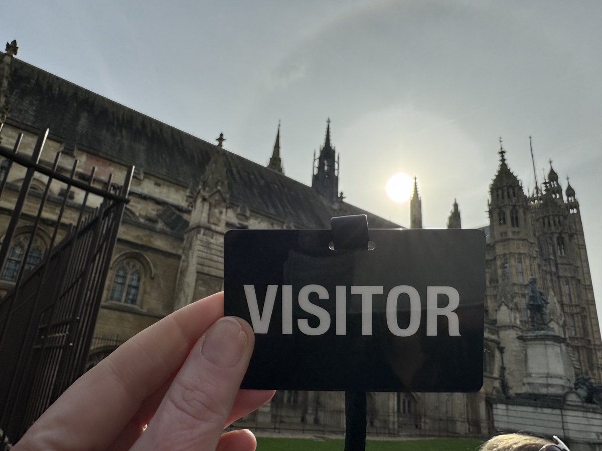 Fantastic day exploring Westminster with ⁦<a href="/EdenPolitics/">Eden&Partners</a>⁩ and my ⁦<a href="/FNightingaleF/">Florence Nightingale Foundation</a>⁩ pals. Lords chamber, Commons chamber, and a few committees. Great experience