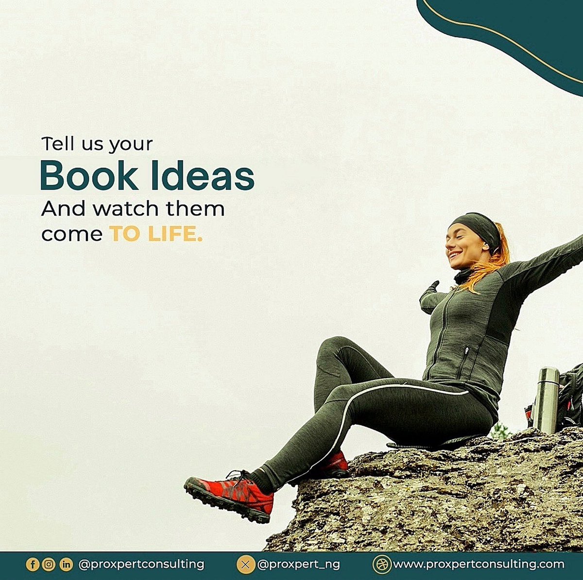 Tell us your book ideas and watch them come to life.

#proxpertconsulting #proxpert #contentmanagement #everythingwriting #bookpublishing #contentwriting #digitalproducts #coachingandaccountability #professionalism #expertise #editing #proofreading #books #reading #ghostwriting