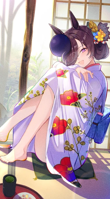 大人ライスと一緒に…#ウマ娘 