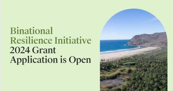 The Binational Resilience Initiative (BRI) 2024 Grant Application is now open for #nonprofits located in San Diego or Baja California! 🌊 Submit your application by Mar. 8, 2024. Apply now: buff.ly/49uaEqr @ICFDN @CitiesCatalyst @sd_fdn