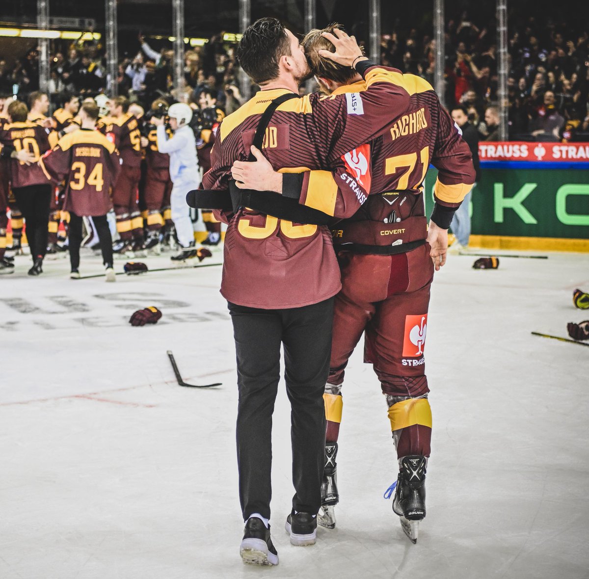 championshockey's tweet photo. The rest is history, @officialGSHC 🏆

#ChampionsGoBeyond #CHLFinal #CHLFinal2024 https://t.co/pMxMx04h1r