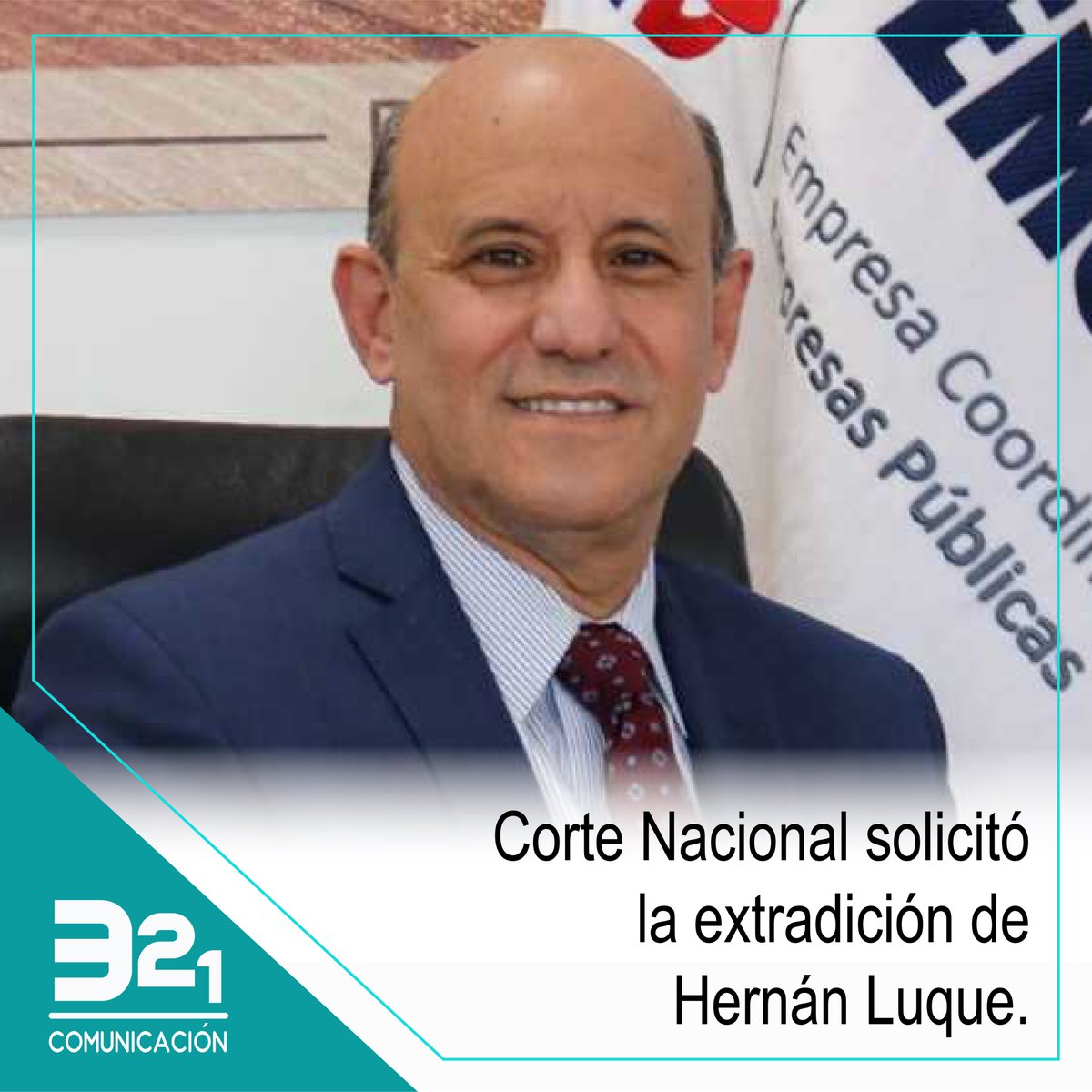 La <a href="/CorteNacional/">Corte Nacional de Justicia</a> solicitó formalmente a #Argentina la extradición de Hernán Luque Lecaro. El exfuncionario del gobierno de <a href="/LassoGuillermo/">Guillermo Lasso</a>  está involucrado en el supuesto delito de delincuencia organizada.

Más info: n9.cl/575af
