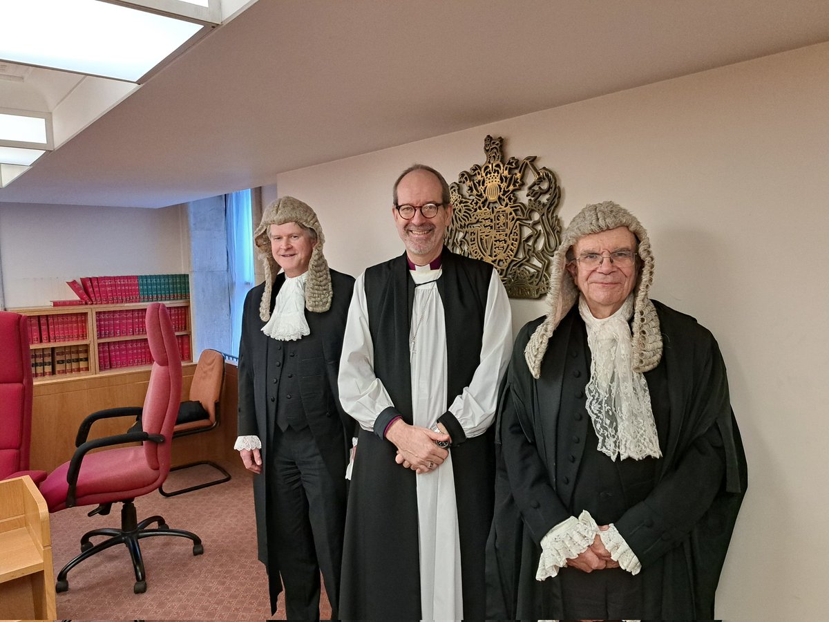 Jeremy Wilding (@jeremywilding) on Twitter photo It was an honour, as Diocesan Registrar, to attend the Royal Courts of Justice for the swearing in of Judge Mark Cawson (left) as the new deputy Chancellor for the Diocese of Hereford <a href="/HerefordDiocese/">Hereford Diocese</a> where he will work alongside our Chancellor, Judge Mark Ockekton (right). . It was an honour, as Diocesan Registrar, to attend the Royal Courts of Justice for the swearing in of Judge Mark Cawson (left) as the new deputy Chancellor for the Diocese of Hereford <a href="/HerefordDiocese/">Hereford Diocese</a> where he will work alongside our Chancellor, Judge Mark Ockekton (right). .