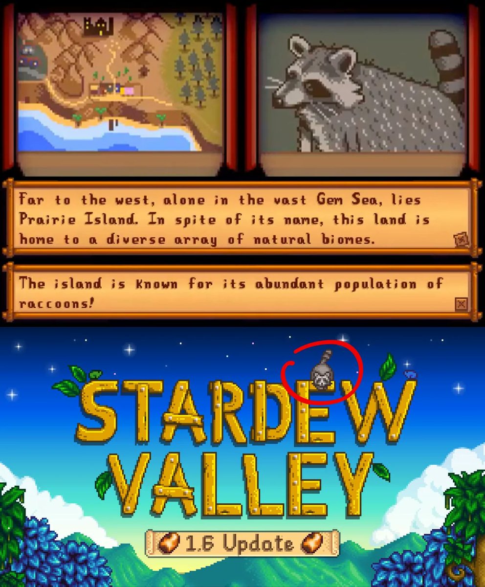 1.6 Will Most Likely Be Adding Prairie Island posted by u/Russ_Guss_Doodles. Post url: shorturl.at/nsAG7 #StardewValley #Stardew