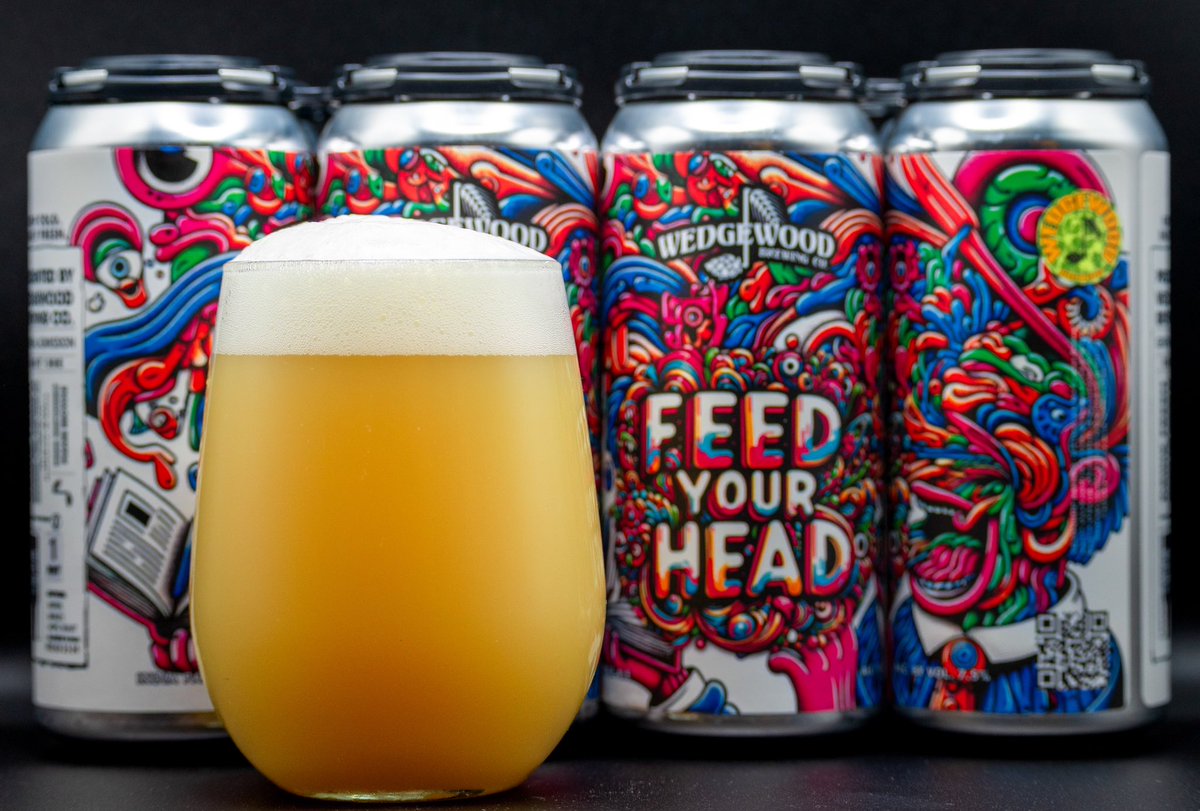 wedgewoodbrew's tweet photo. Feed Your Head with fresh hops this week!

DDH IPA. 7.5% ABV. $20/4-Pack.

VIP Release: Wednesday @ 3pm 
Public Release: Thursday @ 11am 

https://t.co/l1DF8U7ZWO https://t.co/TM2VD80YLi