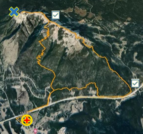 BlackLungUltra's tweet photo. Leg 1 Overview: "Coliseum Mountain"

The opening leg of the Black Lung Ultra begins with a scenic ascent of Coliseum Mountain, renowned for its stunning vistas. 22km's total with 1,081m in elevation gain #ultramarathon #nordegg #Alberta #trailrunning https://t.co/vD4OvgFjme
