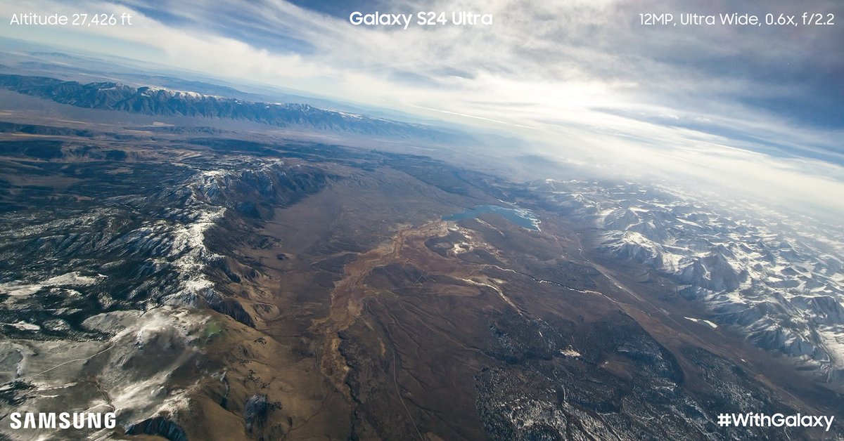 Samsung Mobile US (@samsungmobileus) on Twitter photo <a href="/Astronomical299/">Aarav Khanna</a> Enjoying our out-of-this-world shot of Sierra Nevada taken with the epic zoom of the new #GalaxyS24 Ultra?
❤️ this post to receive another photo captured from space #withGalaxy.
smsng.us/SierraNevada
Reply #stop to unsubscribe. <a href="/Astronomical299/">Aarav Khanna</a> Enjoying our out-of-this-world shot of Sierra Nevada taken with the epic zoom of the new #GalaxyS24 Ultra?
❤️ this post to receive another photo captured from space #withGalaxy.
smsng.us/SierraNevada
Reply #stop to unsubscribe.