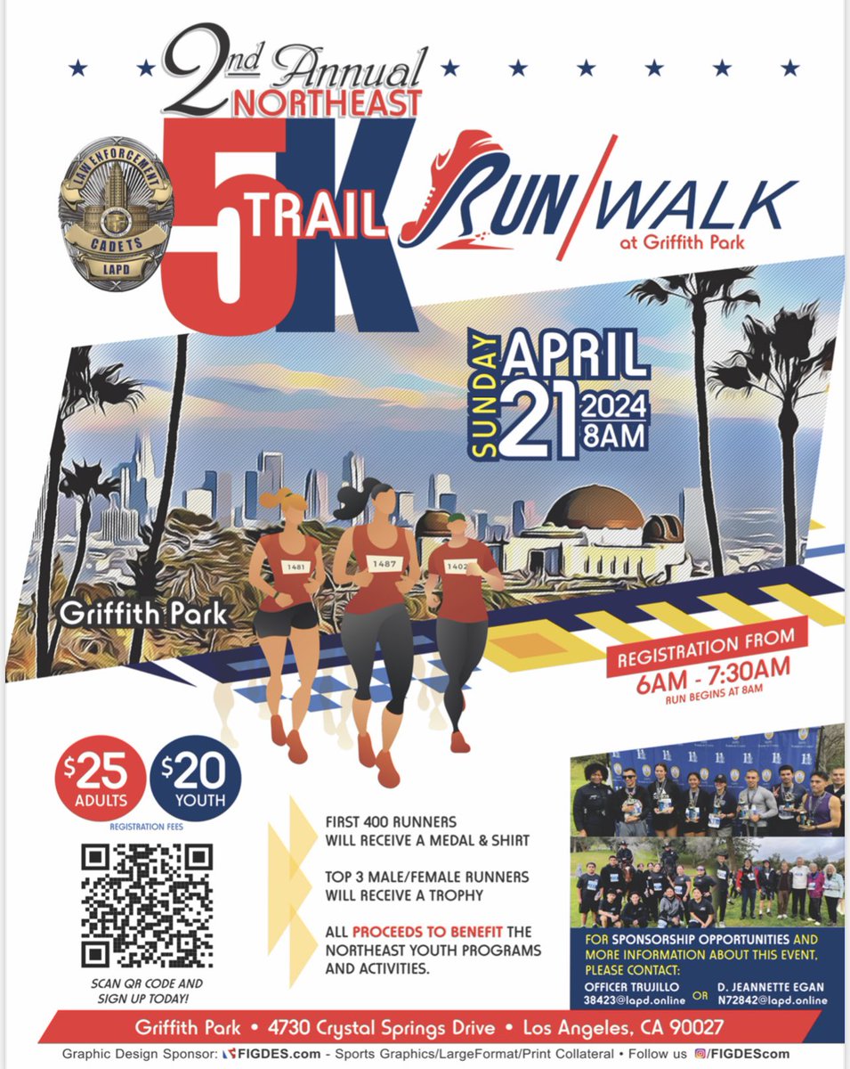 Northeast is having our 2nd Annual 5K Trail Run/Walk. Come out and support our Youth Programs. Scan the QR code to register.