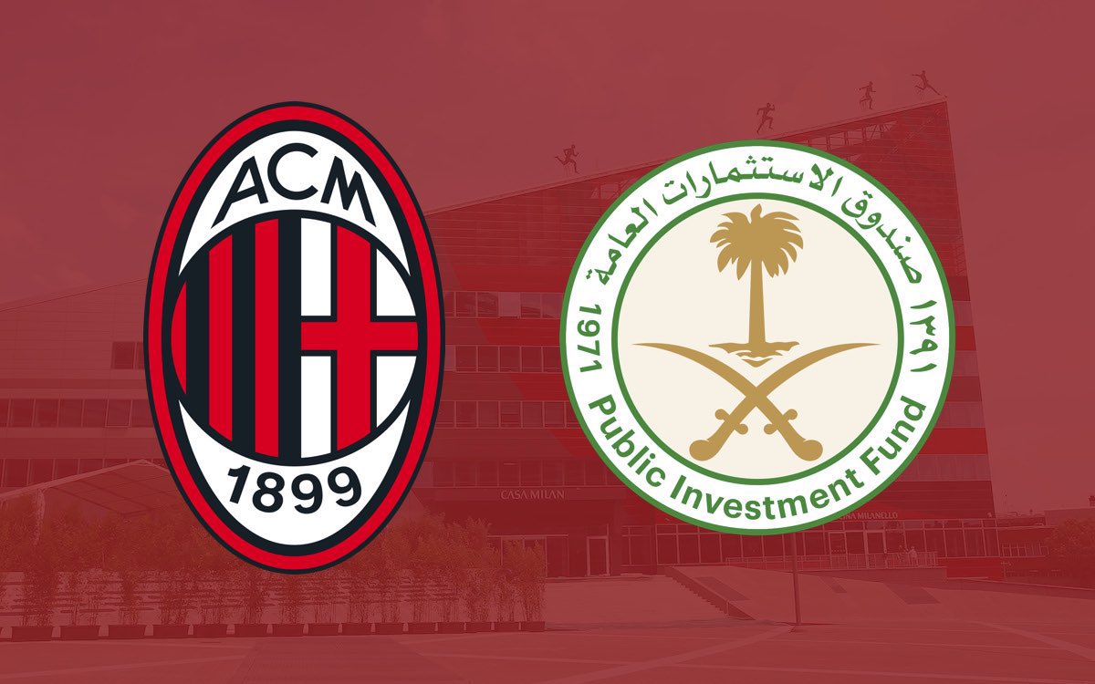 +++🚨CalcioStyle: 

▪️ accordo preliminare tra Cardinale e il Fondo Saudita di Investimento Pubblico che, se le cose andranno bene, entrerà come azionista di minoranza a Milano il 31/03/2024

▪️Il fondo di investimento può acquistare il 30-40% delle azioni del Milan, dopodiché