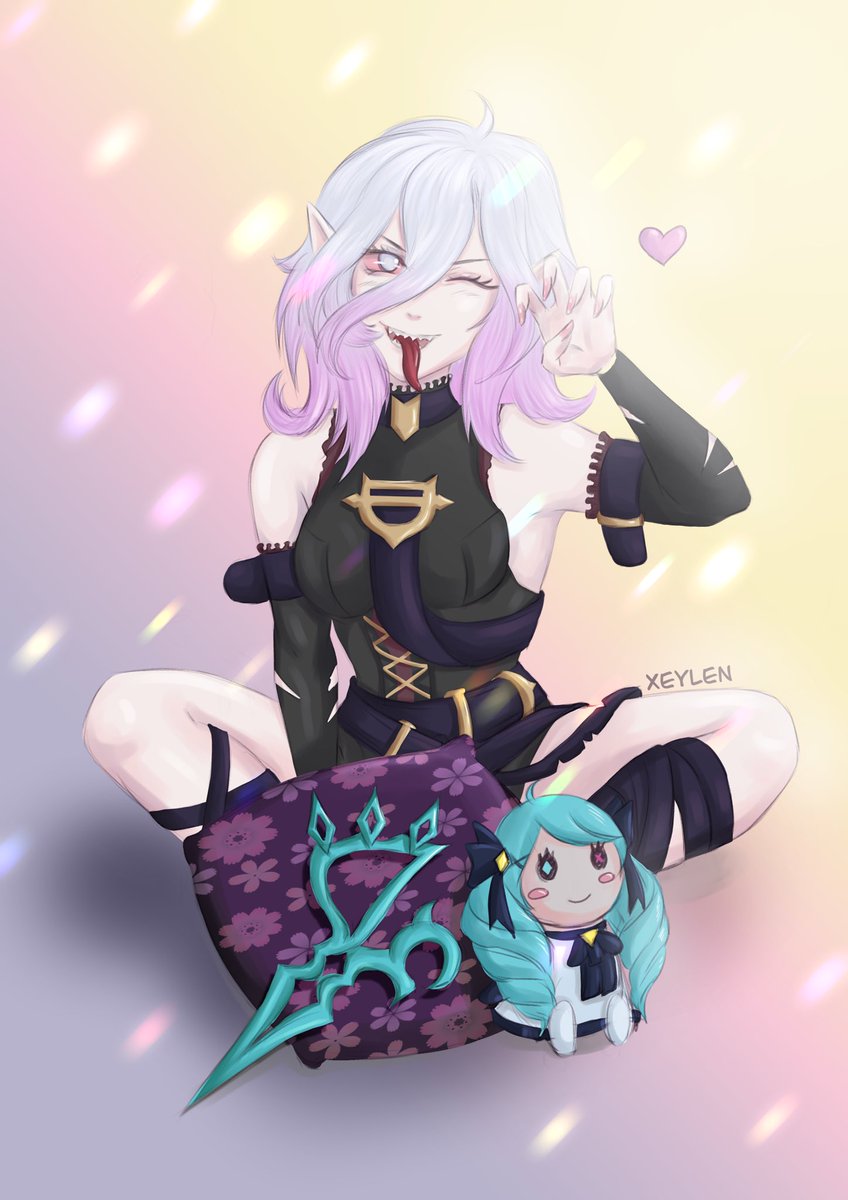 Xeylen's tweet photo. Briar, but kinda cute. RTs are appreciated! 💕 #ArtofLegends #LeaguefLegends #Briar #fanart https://t.co/8GdgQxK5oC