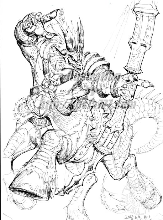 #下半身異形の子が集まるタグ 

チラシの裏に適当にモンスターを描く企画にて 