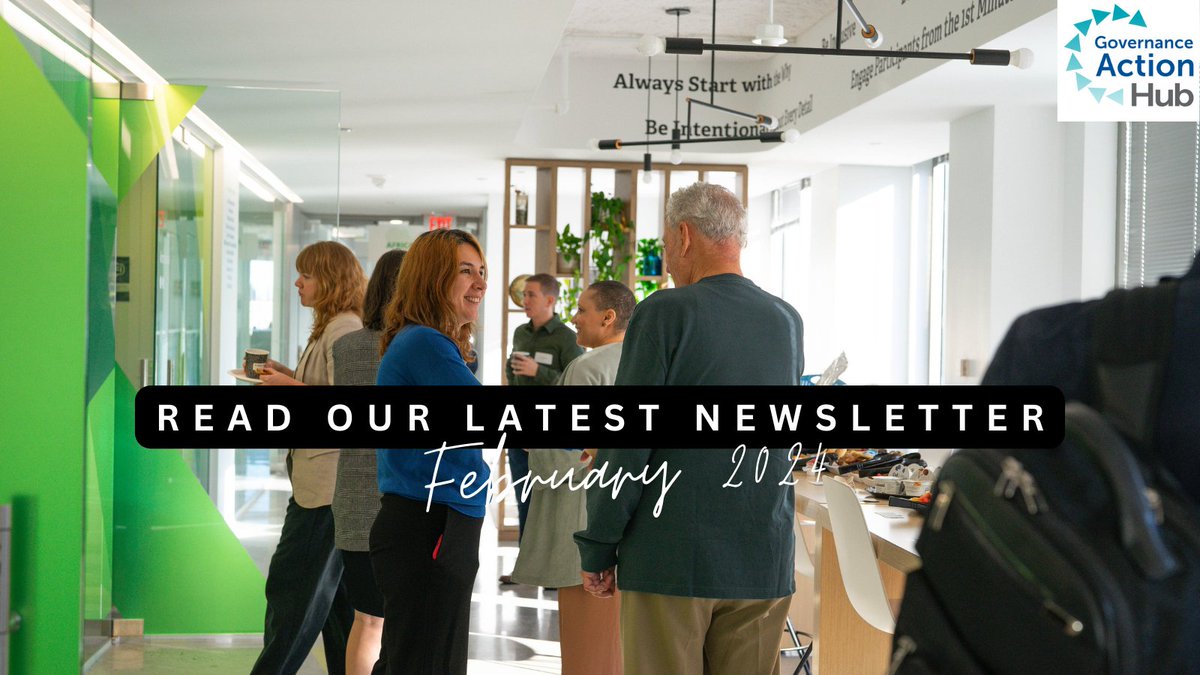 #ICYMI Read the latest issue of our bi-monthly newsletter at @GovActionHub here ➡️bit.ly/3UOsrnM This issue features learnings from the Philippines, our next action plan in Colombia, and how you can work with us to expand the frontiers of governance reform.