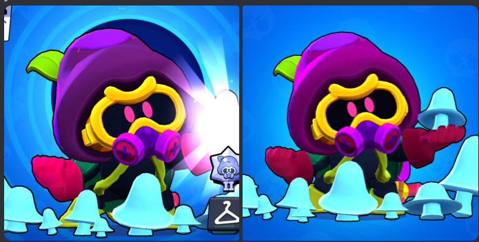 Soupfia_'s tweet photo. they changed his colors..... #brawlstars #cordelius

old                                                             new https://t.co/yxva8F5ytj