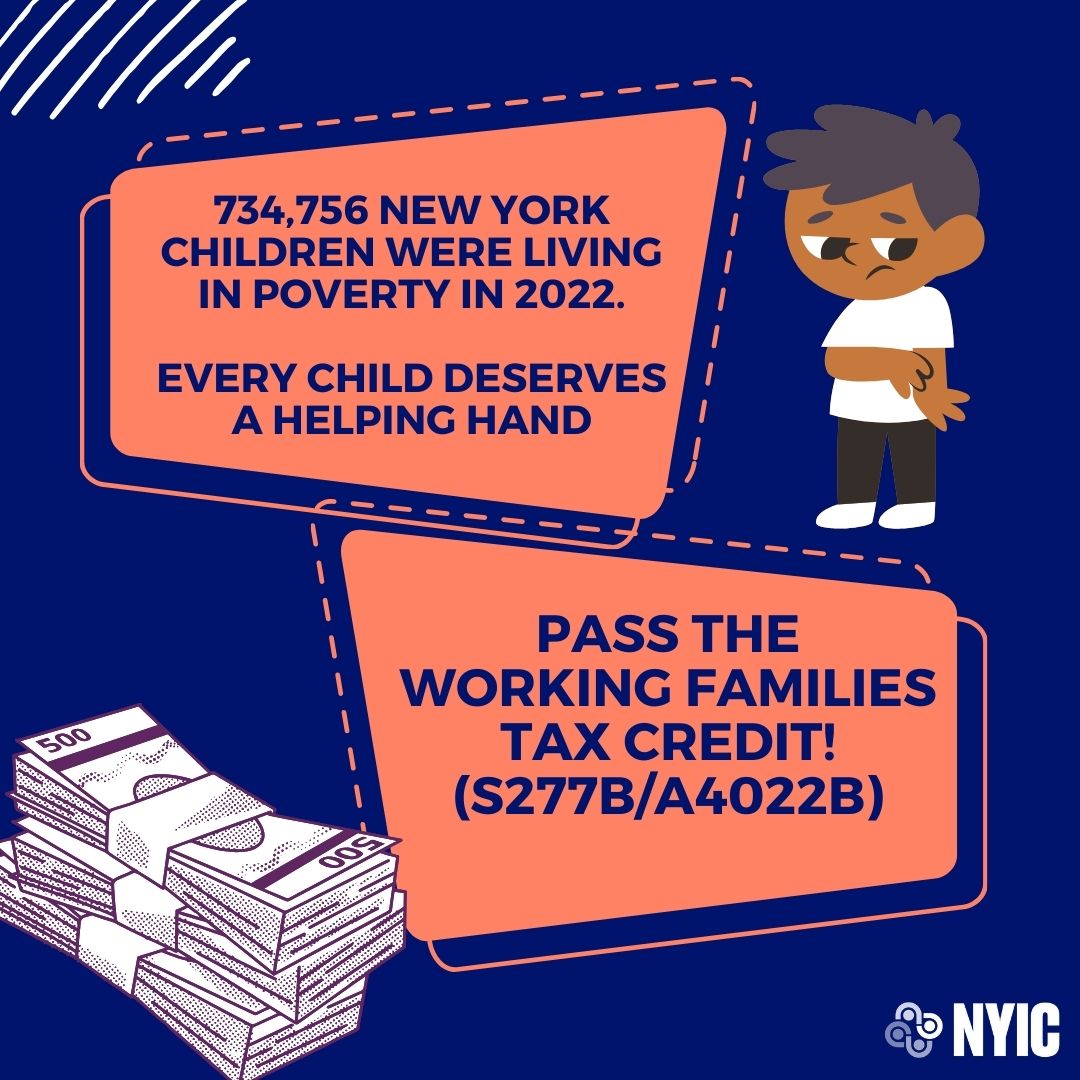 New York families need relief. Meaningful, refundable tax credits for families can provide that relief, enabling families to meet immediate needs and deliver long-term benefits. #NYWFTC