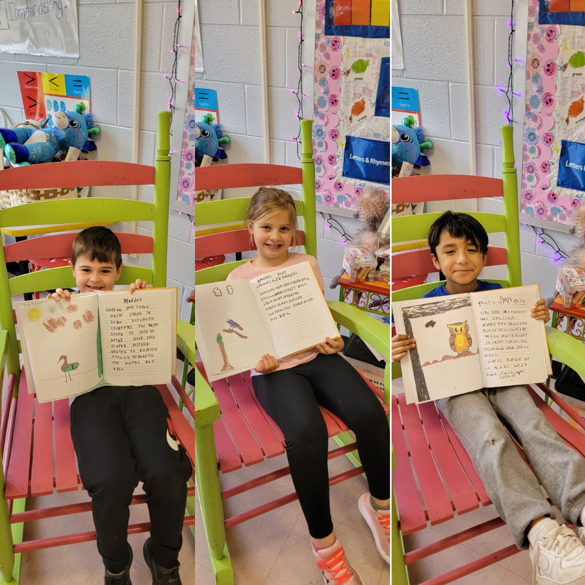 KittrellSchool's tweet photo. Ms. Reep's 1st grade class are published authors! They wrote a book called "Beautiful Brilliant Birds". We are so proud of them and all of their hard work! https://t.co/kLmRKUjFkY