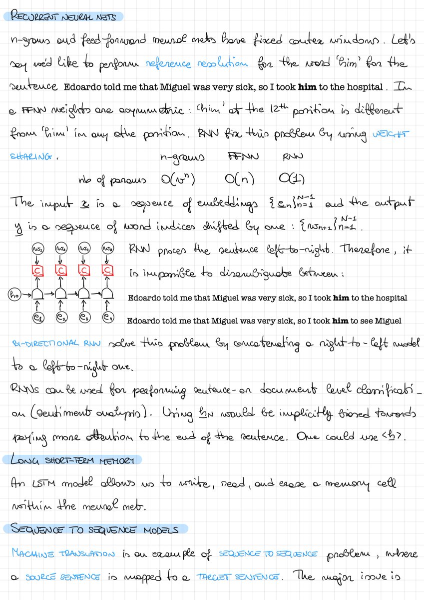 Alfredo Canziani (@alfcnz) on Twitter photo Alright, ready to teach an intro to NLP here at <a href="/NYU_Courant/">NYU Courant</a> & <a href="/NYUDataScience/">NYU Center for Data Science</a>! 🥳🥳🥳
Now I just need to compile these notes into slides! 🧐🧐🧐 Alright, ready to teach an intro to NLP here at <a href="/NYU_Courant/">NYU Courant</a> & <a href="/NYUDataScience/">NYU Center for Data Science</a>! 🥳🥳🥳
Now I just need to compile these notes into slides! 🧐🧐🧐