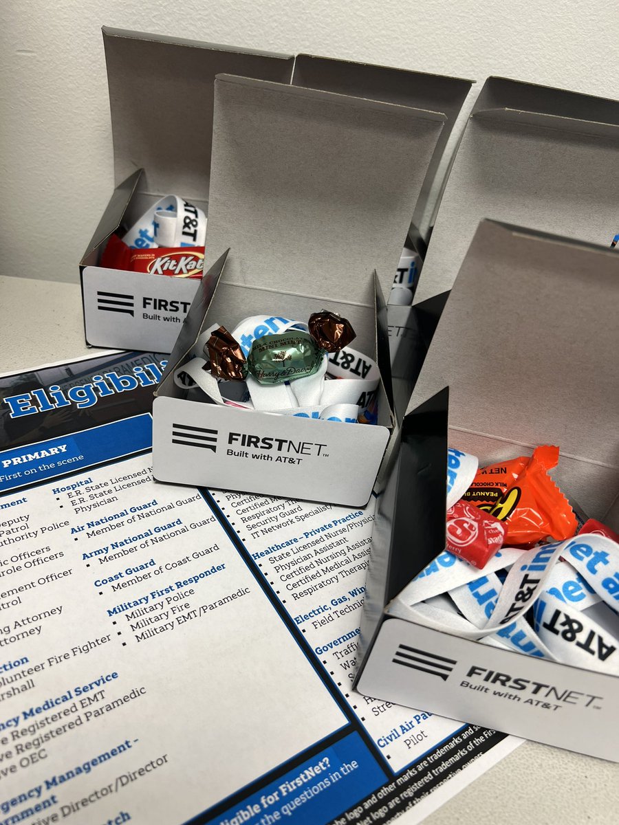 Tyler_L_Rapp's tweet image. @FirstNet and @ATT #winlocal gathering the goodies for our local #Nursinghome #heroes #lifeatatt @Vinecia_F @TadrosPatrick @fr2875