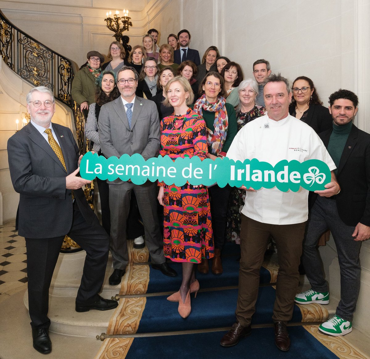 Today, our team in Paris unveiled details of the first ever Ireland Week in Paris to celebrate St Patrick’s Day - at an event attended by around 20 key French travel and lifestyle journalists.