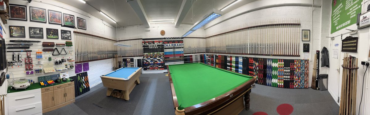 Fully stocked on Pool &amp; Snooker Cues &amp; Cases! Browse in store or check out our website cuesportsyorkshire.co.uk