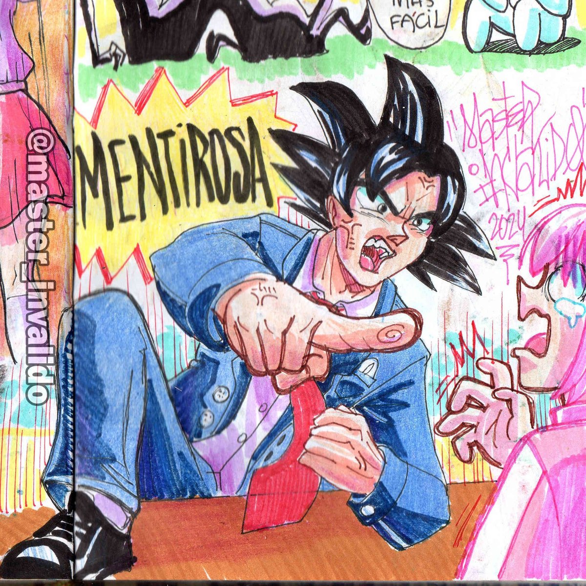 master_invalid0's tweet image. Better call goku
.
#memes #viñetas #DragonBallZ