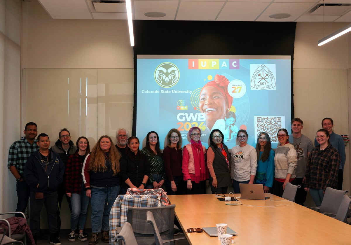 This year's IUPAC Global Women's Breakfast event. This year's theme is 'Catalyzing Diversity in Science'! Thank you to Professor Akiko Nakamura and to all who participated! #CSUChemistry #CSU #GWB2024 #IUPAC