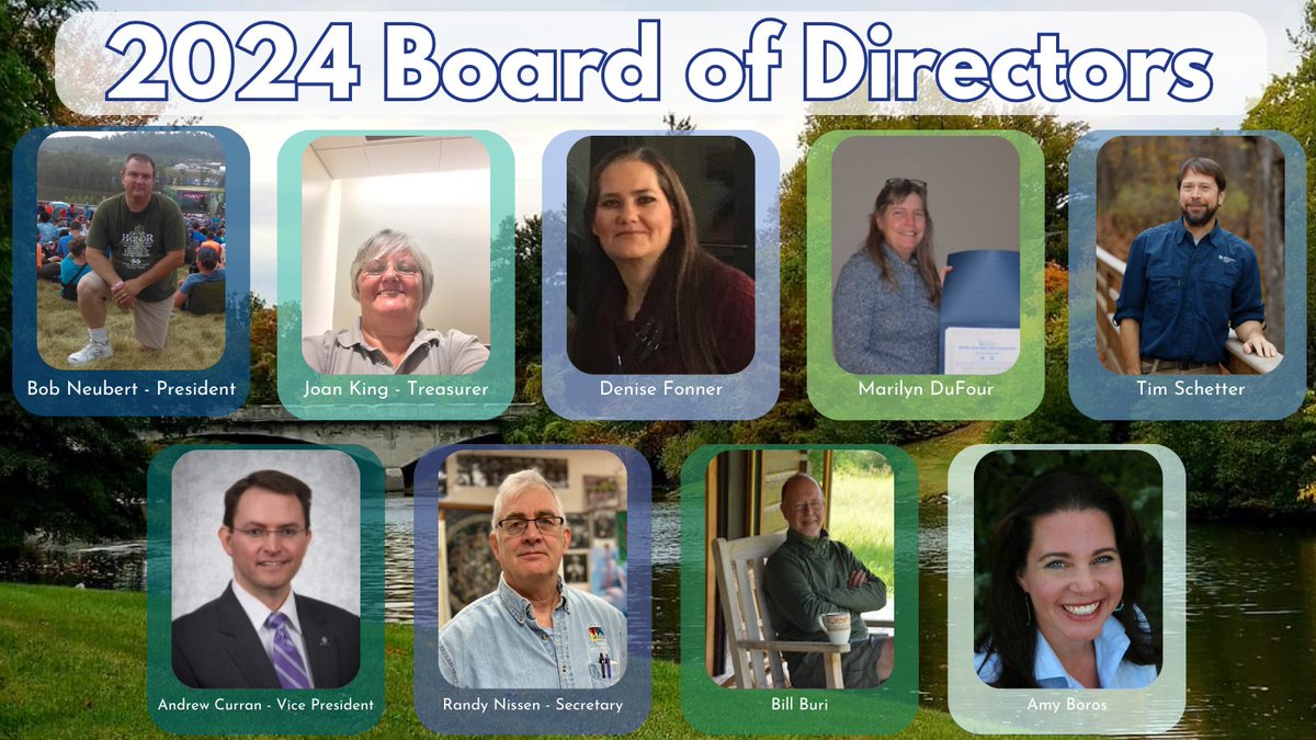 PCSMaumee's tweet photo. Please welcome our new Board member Tim Schetter👏, and welcome back to re-elected Board members Bob Neubert, Amy Boros, Andrew Curran, and Randy Nissen. 
Learn more about this wonderful group of water stewards on our website: https://t.co/vT3LHfASCb https://t.co/kh6xLTdyX2