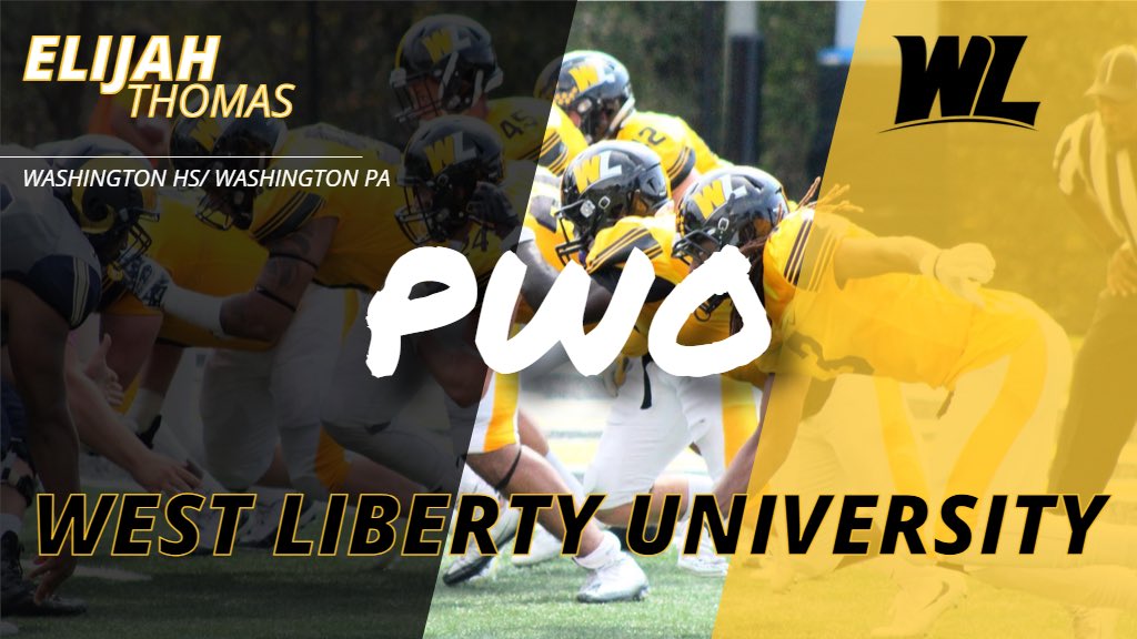 Elijah Thomas (@lij_thomas3) on Twitter photo Blessed to receive my first Division 2 (PWO) from West Liberty University!!
<a href="/WLathletics/">West Liberty Athletics</a> <a href="/javandspeed/">Lance Vallee</a> <a href="/DakotaBack_11/">Dakota Conwell</a> Blessed to receive my first Division 2 (PWO) from West Liberty University!!
<a href="/WLathletics/">West Liberty Athletics</a> <a href="/javandspeed/">Lance Vallee</a> <a href="/DakotaBack_11/">Dakota Conwell</a>