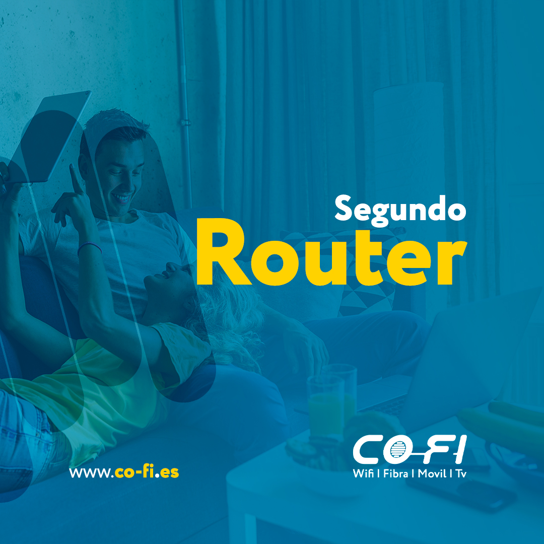 🔁 ¡Duplica tu velocidad y cobertura de internet con nuestro segundo router! Di adiós a las zonas muertas y hola a una conexión perfecta en todos los rincones de tu hogar. 🏠💻

🌐 co-fi.es
#cadiz #chiclana #wifi #andalucia #internet #fibra #tv #cofi #conexion