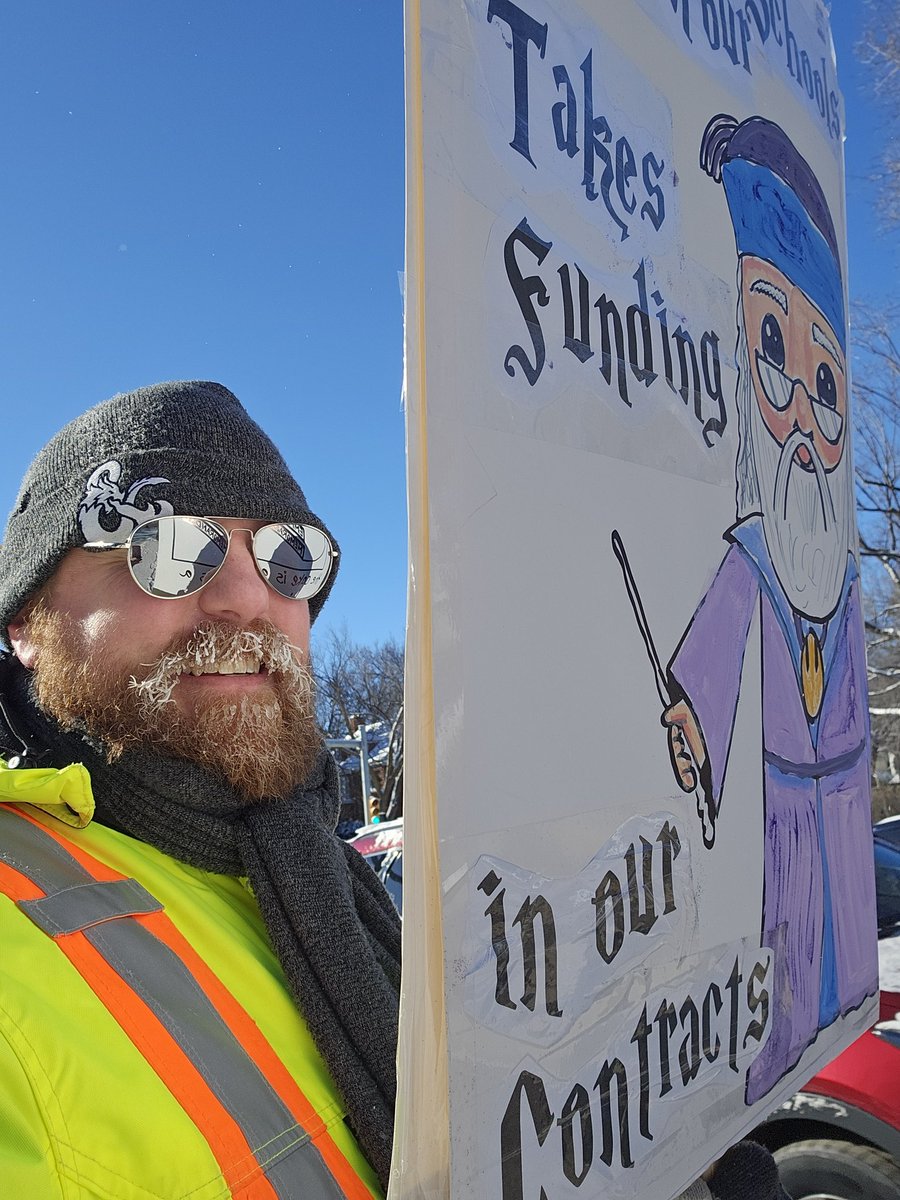 Taking a stand for inclusive education. We can't work magic with dollars we can rely on. #WeareSTF #IsupportSTF <a href="/SaskTeachersFed/">Saskatchewan Teachers' Federation</a> <a href="/PrairieValleyTA/">PVTA</a>