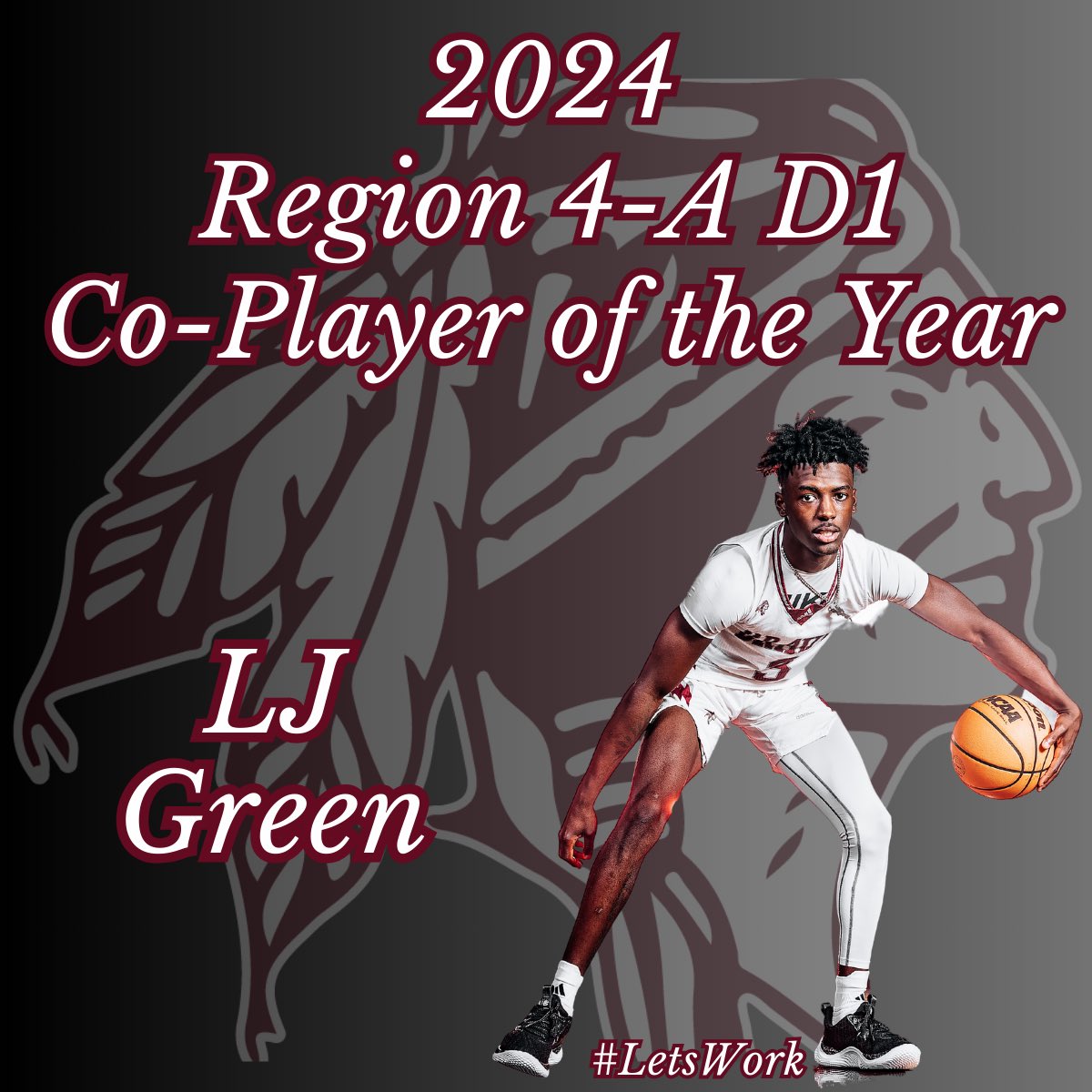 HCBravesBball's tweet photo. Congratulations, to our Senior Guard,  LJ Green was named Region 4A Division 1 Co-Player of the Year!!! Awesome Job @Ljgreen_1 !!! #LetsWork #HCWAY

@KyleSandy355 
@HSM_WestGA 
@TheMorningFive 
@GradickSports 
@HCBraveNation https://t.co/zl3vLWTOrC
