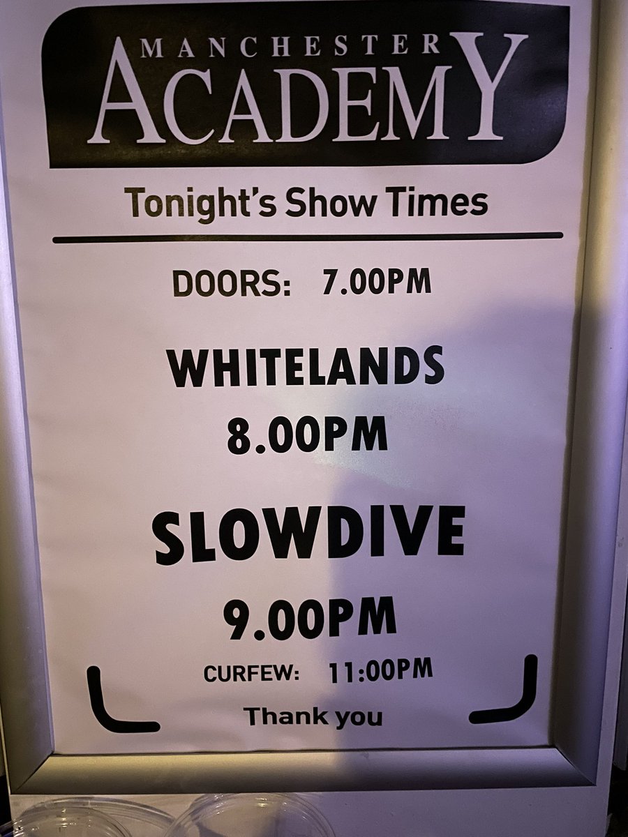 Slowdive bound……#slowdive #manchester #manchesteracademy #whitelands #everythingisalive