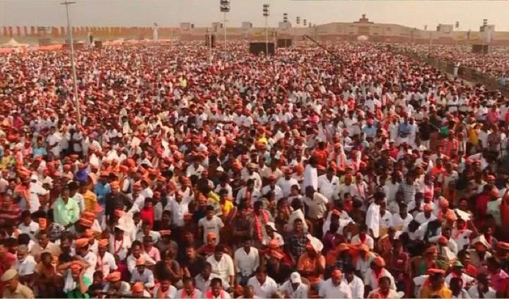 varunmayu's tweet photo. Waiting for #Tirunelveli Modi’s rally 

As of now Tirunelveli is confirmed seat for BJP

🌱 will be at 4th place 
https://t.co/MBEBX0OaOG