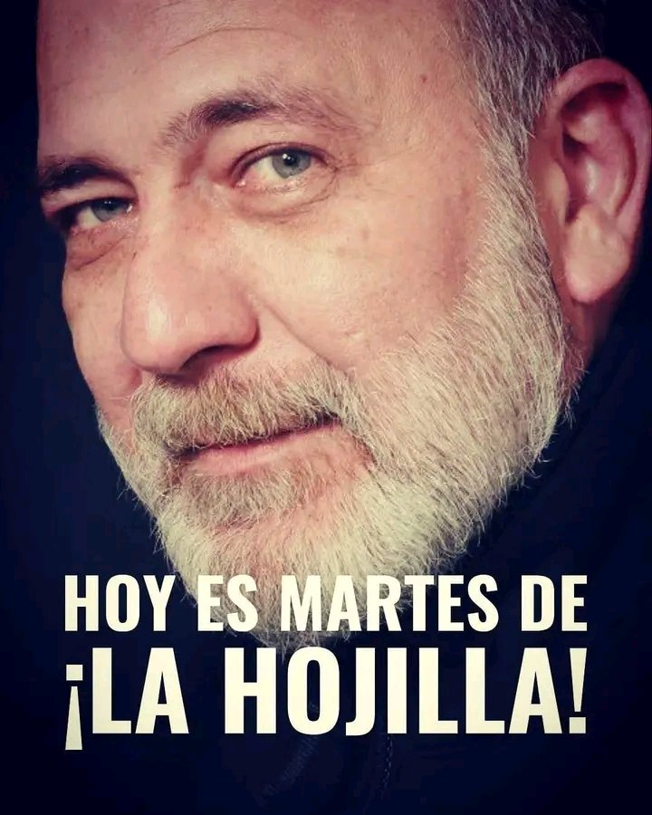 hojillasilva's tweet photo. Como cada martes, los espero en LA HOJILLA a partir de las 10 pm., en vivo por VTV y todas nuestras Redes Sociales. 

Sigamos unidos defendiendo la verdad y desmontando a la canalla mediática. 
¡Nos vemos!!!

#VenezuelaAbreCaminos https://t.co/RH88k2TBAQ