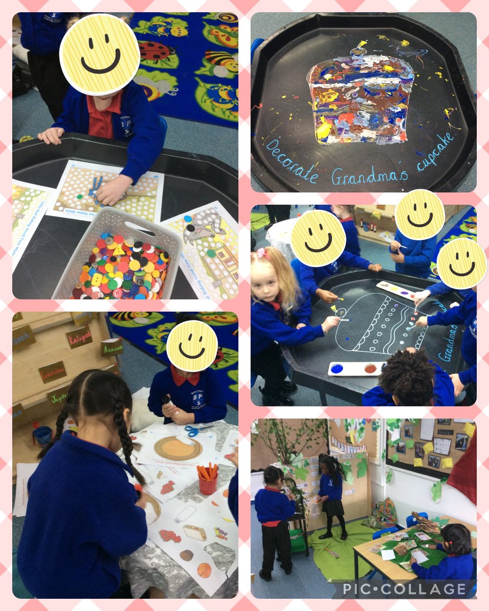 MrsFortescue123's tweet photo. This weeks #traditionaltale is Little Red Riding Hood. We launched the week off by making cakes to take to Grandma's cottage ๐ก ๐ง
@BurfordPrim https://t.co/Fu80FQGW3K