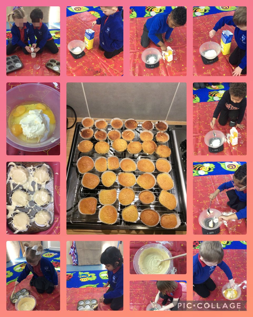 MrsFortescue123's tweet photo. This weeks #traditionaltale is Little Red Riding Hood. We launched the week off by making cakes to take to Grandma's cottage ๐ก ๐ง
@BurfordPrim https://t.co/Fu80FQGW3K