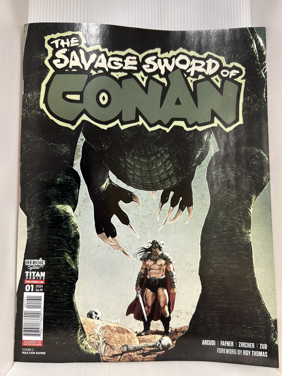 NCBD Wednesday February 28/2024 @ComicsTitan #Conan #SavageSwordOfConan