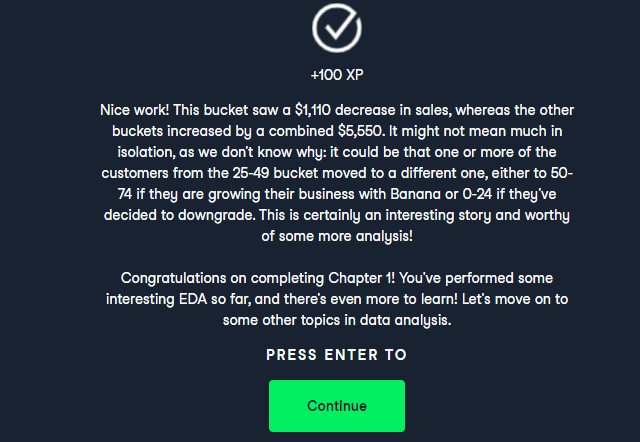oyelekeibukun1's tweet image. Day 27-(30 days data challenge organized by @DataFestAfrica.)

I finished the Chapter 1 of the Data Analysis in Excel course today and took some practice tests to solidify my learning. Baby steps 💓

 Thank you @DataCampDonates @DCA #DCDonates #30daysofDataChallenge#