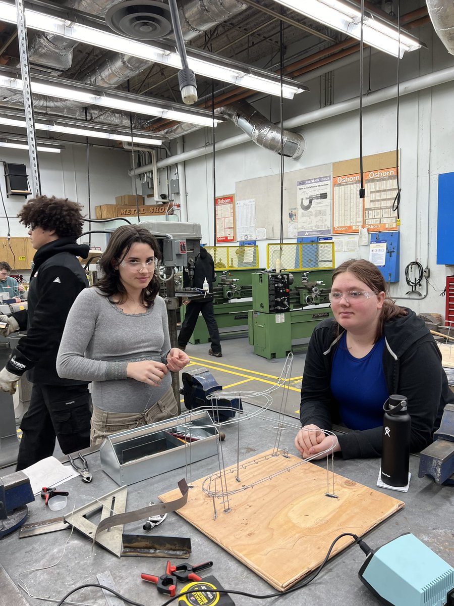 SD61 Career Programs (@sd61careers) on Twitter photo Our <a href="/sd61schools/">Greater Victoria School District</a> TASK Program students are working hard, every day, using their heads & their hands to build, design, create, & fix!
Here, students are fabricating marble runs using their #welding and design skills.
Thank you <a href="/Camosun/">Camosun College</a> & <a href="/SkilledTradesBC/">SkilledTradesBC</a> for supporting TASK! Our <a href="/sd61schools/">Greater Victoria School District</a> TASK Program students are working hard, every day, using their heads & their hands to build, design, create, & fix!
Here, students are fabricating marble runs using their #welding and design skills.
Thank you <a href="/Camosun/">Camosun College</a> & <a href="/SkilledTradesBC/">SkilledTradesBC</a> for supporting TASK!